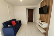 Apartamento mobiliado de um dormitório no Centro de Curitiba-PR