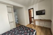 Apartamento de um quarto mobiliado no Centro de Curitiba-PR