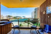 Apartamento com Vista Total Para o Mar, 2 quartos (1 suíte) à venda, 133 m² por R$ 1.450.000 - Jardim Astúrias - Guarujá/SP - Imobiliária Mercuri