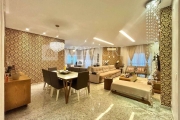 Apartamento no Guarujá, Praia das Pitangueiras, 3 suítes, decorado.