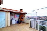 Cobertura com 3 dormitórios à venda, 88 m² - Vila Tibiriçá - Santo André/SP