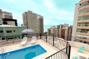 COBERTURA MOBILIADA COM PISCINA COM VISTA MAR A VENDA NA AVIAÇÃO NA PRAIA GRANDE