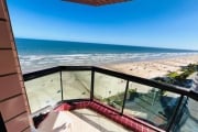 Apartamento vista mar com varanda gourmet 3 dormitórios no Caiçara na Praia Grande