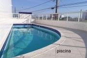 Apartamento com vista mar e varanda gourmet com 2 dormitórios à venda no bairro Guilhermina em Praia Grande/SP