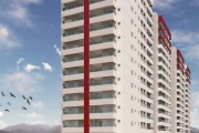 Apartamento com 2 dormitórios à venda, 80 m² por R$ 395.000,00 - Caiçara - Praia Grande/SP