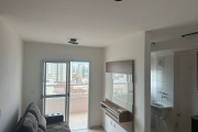 Apartamento mobiliado com 2 dormitórios à venda, 55 m² por R$ 410.000 - Guilhermina - Praia Grande/SP