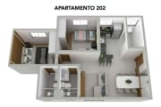 Apartamento à venda, 2 quartos, 1 vaga, Araguaia - Belo Horizonte/MG