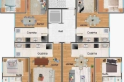 Apartamento à venda, 3 quartos, 1 suíte, 2 vagas, Miramar - Belo Horizonte/MG