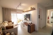 Apartamento no 18º andar com 2 dormitórios e 2 garagens