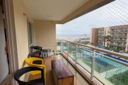 Apartamento mobiliado frente mar