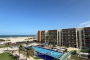 Apartamento mobiliado frente mar