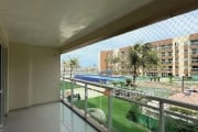 Apartamento mobiliado frente mar