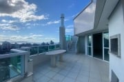 4 suítes, terraço com piscina, vista mar e 2 vagas no Estreito - Á venda em Florianópolis