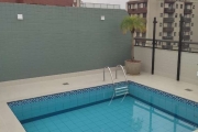 Duplex, terraço privativo com piscina, 3 quartos e 3 vagas à venda no Centro de Florianópolis.