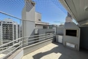 Cobertura Duplex, 160m², Terraço privativo, churrasqueira e 1 vaga de garagem - À venda no Centro de Florianópolis.