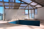 HIGIENÓPOLIS - 642m2, cobertura triplex, com piscina e churrasqueira.