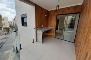 Apartamento novo, vago, à 200 metros do metrô, contendo 2 dormitórios, 1 vaga p/carro, terraço gourm