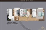 Apartamento 50m² Perdizes 2 dormitórios sacada sem vaga Salão de Festa Coworking FirePlace Playgroud