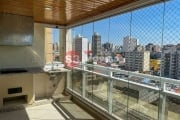 Apartamento no centro Santo André, 3 quartos, 3 suites, sala, cozinha, área serviço, varanda, 1 vaga