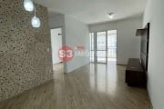 Apartamento com 3 dormitórios (1 suíte) com churrasqueira na varanda e 1 vaga de garagem.