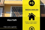 Sobrado c/ edícula / 2Dorms / 1 Suíte c/ sacada / 3Vagas de garagem - Vila Tupi , Várzea Paulista- SP