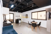 Mirabili Offices - Sala comercial mobiliada e decorada à venda, com 1 vaga de garagem, Bigorrilho, Curitiba, PR