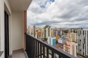 Studio 23m² ANDAR ALTO com Sacada em Condomínio Clube no Centro