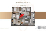 Apartamento com 3 dormitórios a venda no Residencial Jardim do Oriente