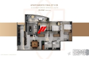 Apartamento a venda no Jardim do Oriente com 3 dormitórios sendo 1 suíte.