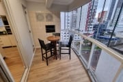 Apartamento com ampla sacada com churrasqueira, proximo ao Passeio San Miguel