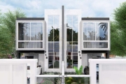 Casa duplex moderna em loteamento residencial