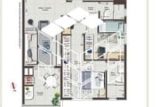 Apartamento com 3 quartos à venda na Rua Flores da Cunha, 53, Capoeiras, Florianópolis