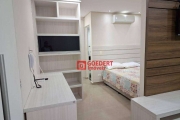 Apartamento Studio Condomínio First com 1 dormitório para alugar, 38 m² por R$ 3.025/mês - Vila Augusta - Guarulhos/SP