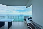 Apartamento com 3 dormitórios e vista mar à venda em Guarujá