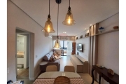 Apartamento com 2 dorm. (1 suíte)  2 vagas  a venda por 660.000,00 - Praia das Pitangueiras - Guarujá - SP