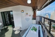 Apartamento à venda Guarujá - 3 dormitórios com varanda gourmet - vista para o mar - Astúrias