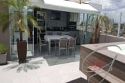 COBERTURA VILA SAO FRANCISCO.   4 SUITES,  3 VAGAS,  AREA GOURMET COM JACUZZI