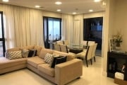 Apartamento à venda no Jardim Anália Franco com 186m², andar alto, varanda gourmet, 4 dormitórios e 4 vagas de garagem.