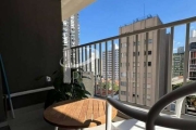 Studio novo, 25 m2,  1 suíte, varanda, sem vaga, para locação, Pinheiros.