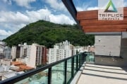 Cobertura 4 quartos, 2 suítes, 1 master, terraço com espaço gourmet, 4 vagas. Alto padrão com lazer. Localização nobre. Em fase de acabamento! Última!