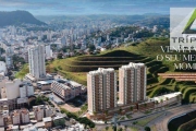 Cobertura 3 quartos, 2 suítes, 2 salas, varanda, terraço com espaço para gourmet, garagem e lazer completo em condomínio clube na avenida Rio Branco.