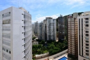 Amplo apartamento com vista mar na praia de Pitangueiras em Guarujá