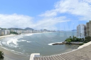 Cobertura À VENDA frente ao mar na praia das Astúrias em Guarujá