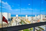 Apartamento decorado a venda no Residencial Bella Vitta na praia da Enseada no Guarujá.