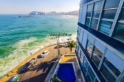 Apartamento FRENTE AO MAR na praia das Pitangueiras em Guarujá