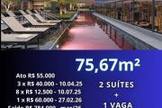 Moema Imperdível! Apt 75m², 2 Quartos – Perto do Metrô Eucaliptos e Shopping Ibirapuera!