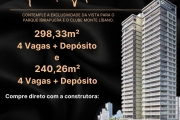 Moema: Apartamento de 240m² com 3 Suítes – Vista para o Ibirapuera e Clube Monte Líbano! Av. República do Líbano!