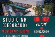 Última Unidade! Studio 26m² Pronto e Decorado em Moema – Perto do Metrô, Ideal para Airbnb!