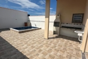 CASA NOVA NA PRAIA LADO PRAIA COM PISCINA, ÁREA GOURMET E AMPLO QUINTAL