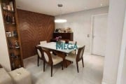 Lindo apartamento com 3 suítes + 1 dormitório feito em drywal, 5 banheiros. Varanda gourmet.